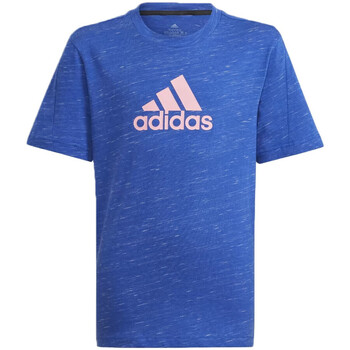 Textil Rapaz T-Shirt mangas curtas adidas Sintetico Originals  Azul