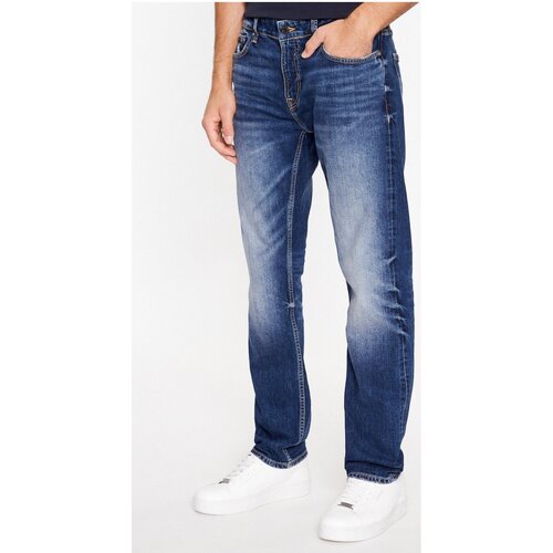Textil Homem Calças Jeans Guess M3BAN2 D55T2 Azul