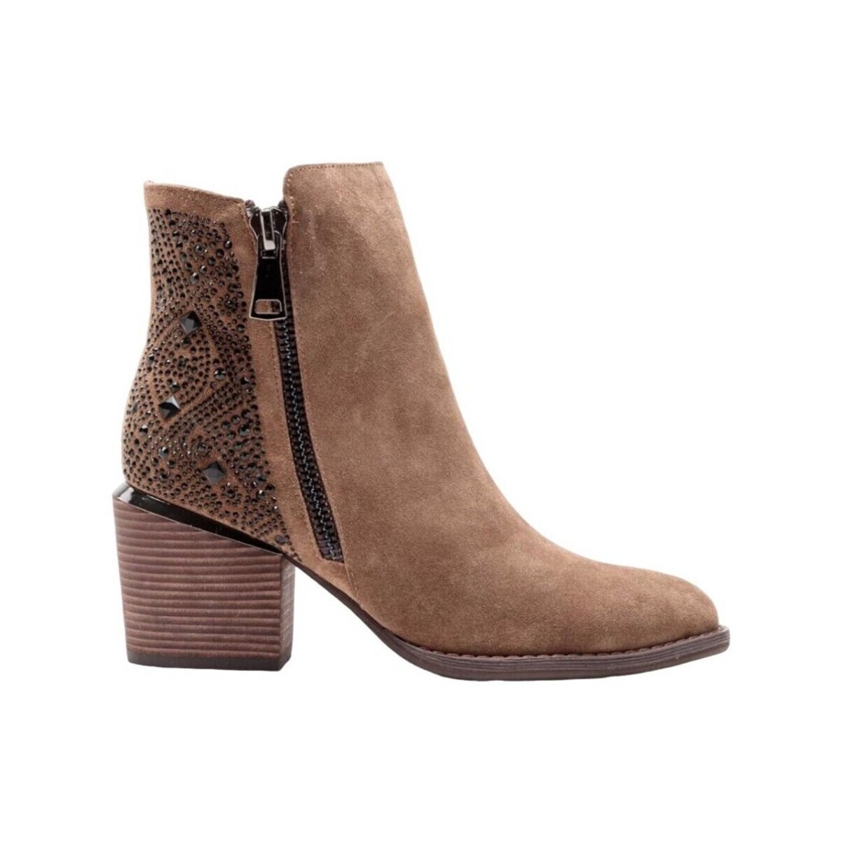 Sapatos Mulher Botins ALMA EN PENA I22240 Castanho