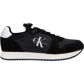 Sapatos Homem Multi-desportos Calvin Klein polo JEANS YM0YM00553 SOCK LACEUP Preto