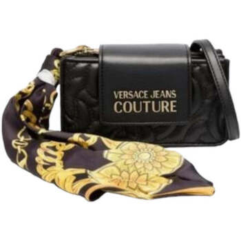 Malas Mulher Bolsa Versace Geant Jeans Couture  Preto