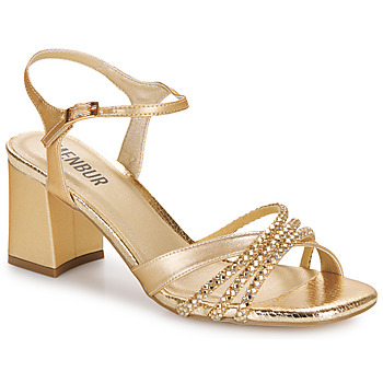 Sapatos Mulher Sandálias Menbur 25599 Ouro
