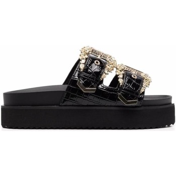 Sapatos Mulher Chinelos Versace For JEANS Couture CHINELOS VERSACE COUTURE - 03/72VA3SM171965899 Preto