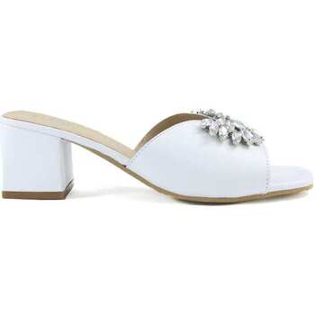 Sapatos Mulher Chinelos Parodi Sunshine MULES CRISTALLO  - 53/1912 Branco