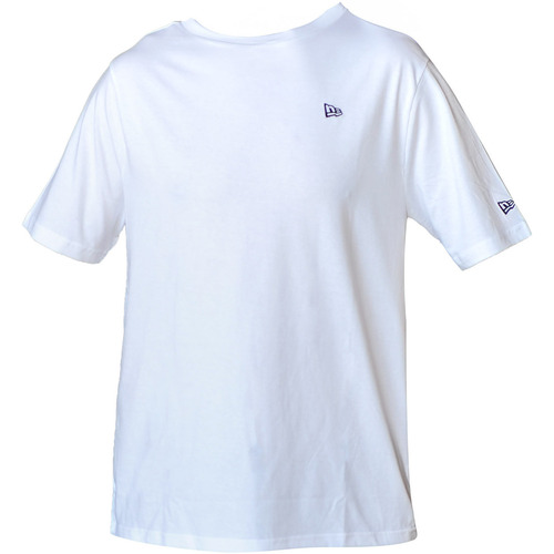 Textil Homem T-Shirt mangas curtas New-Era NE Essentials Tee Branco
