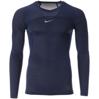 Textil Homem T-shirt mangas compridas Nike que  Azul