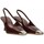 Sapatos Mulher Sapatilhas Ideal Shoes 73074 Castanho