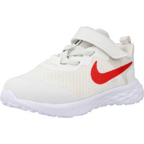 Sapatos Rapaz Sapatilhas Lumi Nike REVOLUTION 6 BABY/TODDL Branco