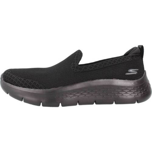 Sapatos Mulher Sapatilhas 216015-NVGY Skechers 124957S GO WALK FLEX KNIT Preto