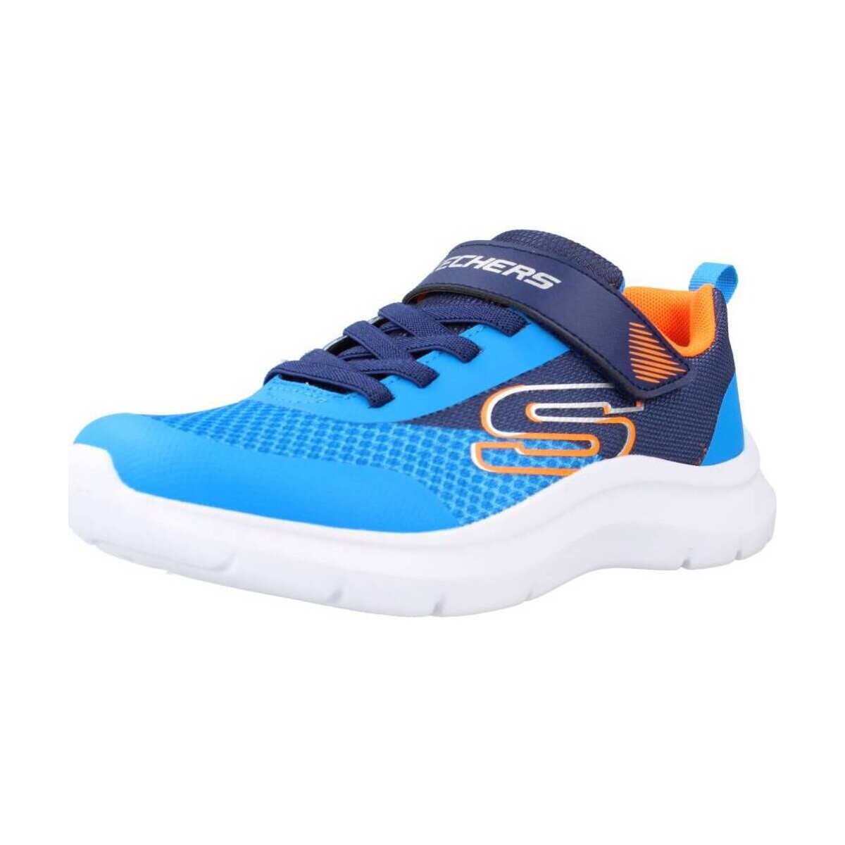 Sapatos Rapaz Sapatilhas Skechers Shoe FAST SOLAR SQUAD Azul