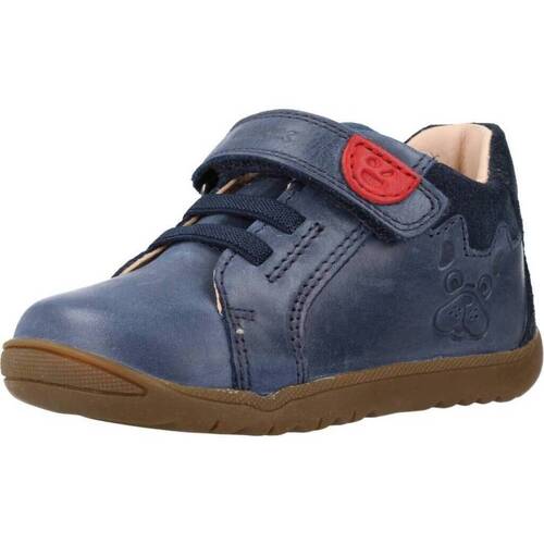 Sapatos Rapaz Sapatos & Richelieu Geox B MACCHIA BOY Azul