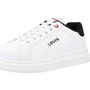 Sapatos Rapaz Sapatilhas Levi's ELLIS Branco