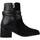 Sapatos Mulher Botins Tommy Hilfiger ELEVATED ESS THERM0 MIDH Preto