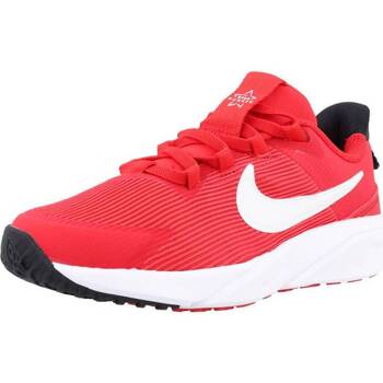 Sapatos Rapaz Sapatilhas Aop Nike STAR RUNNER 4 Vermelho