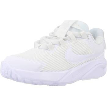 Sapatos Rapaz Sapatilhas Nike FLC STAR RUNNER 4 Branco