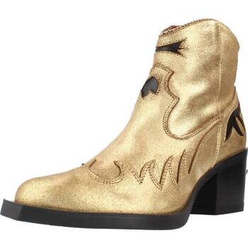 Sapatos Mulher Botins Nemonic 2353N Ouro