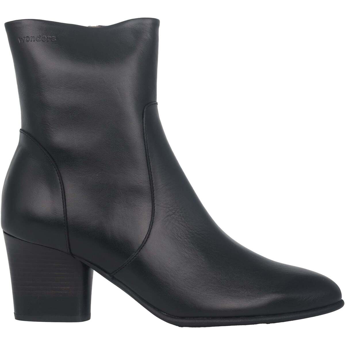 Sapatos Mulher Botins Wonders Beta Preto