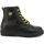 Sapatos Homem Botas Shone D551-006 Black/Yellow Preto