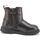 Sapatos Homem Botas Shone 6372-032 dk/silver Preto