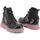Sapatos Homem Botas Shone 5658-001 Black/Pink Preto