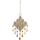 Relógios & jóias Pingentes Signes Grimalt Ornamento Móvel Em Mosaico Ouro