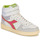 Sapatos Mulher Sapatilhas de cano-alto Diadora MAGIC BASKET MID Branco / Cinza / Rosa