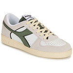 Diadora Equipe Sneakers In Blue Suede And Fabric
