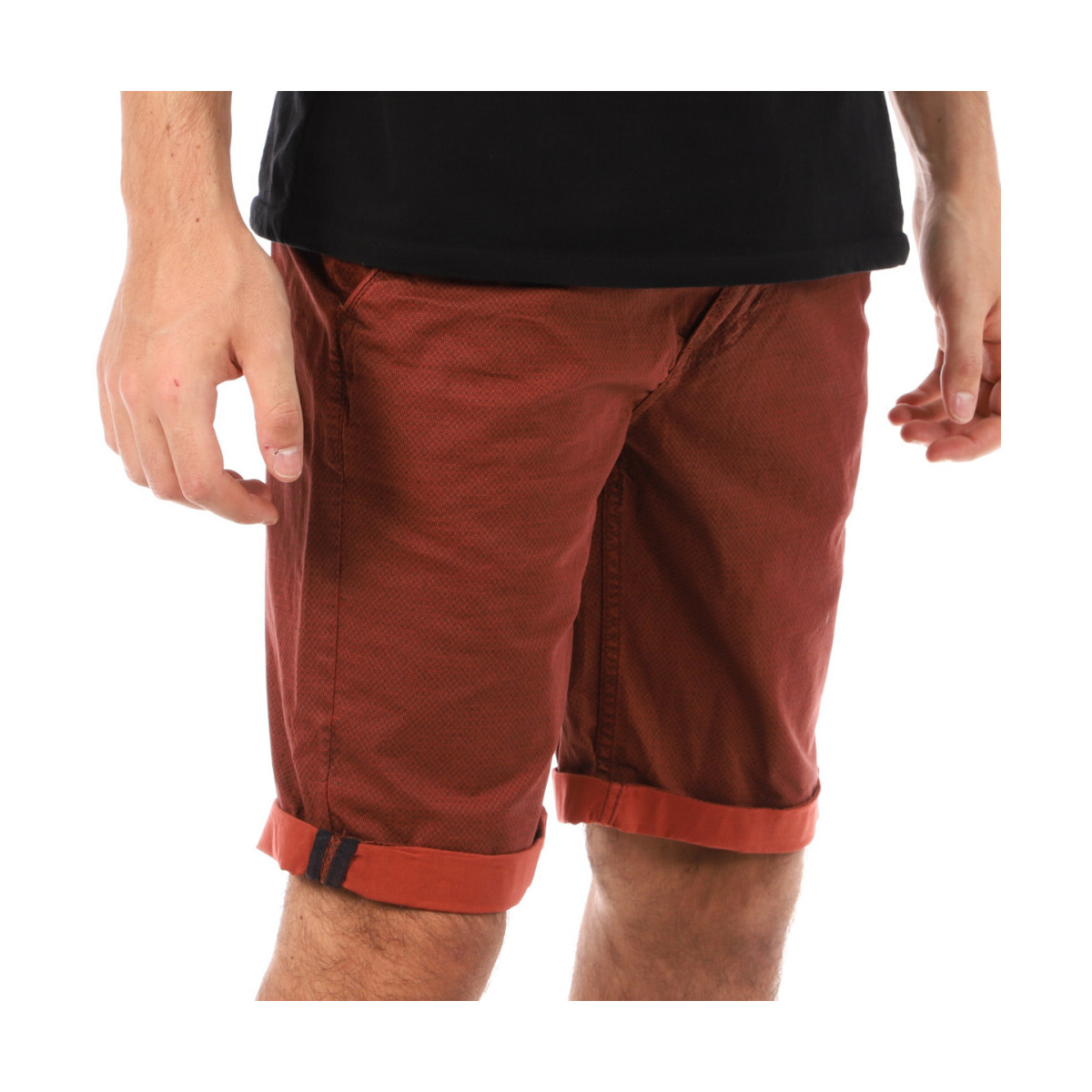 Textil Homem Shorts / Bermudas Rms 26  Vermelho