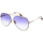Relógios & jóias Mulher óculos de sol Victoria Beckham VB133S-710 Ouro