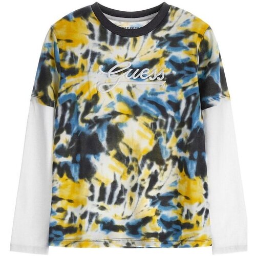 Textil Criança T-shirts e Pólos Guess tui L3YI33 K8HM3 Multicolor