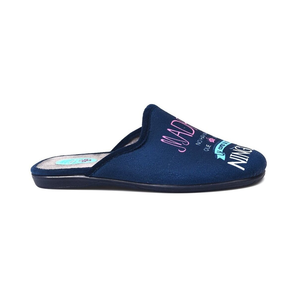 Sapatos Mulher Sapatos & Richelieu Natalia Gil Zapatillas de Casa  Madre 5011 Marino Azul