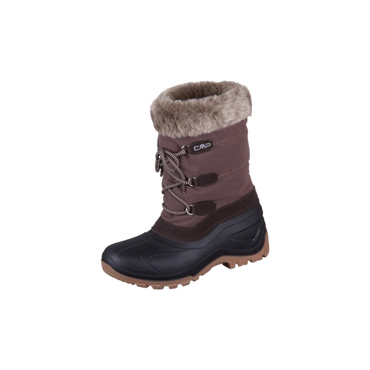 Sapatos Mulher Botas de neve Cmp Nietos Castanho, Preto