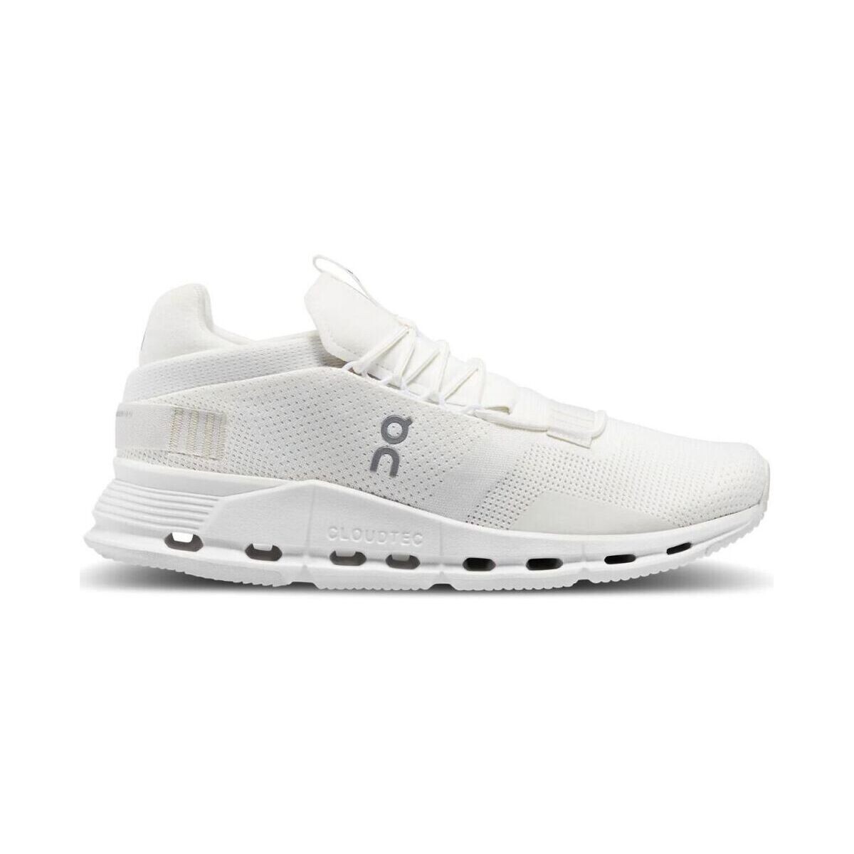 Sapatos Sapatilhas On Running CLOUDNOVA - 26.98227-UNDYED-WHITE/WHITE Branco