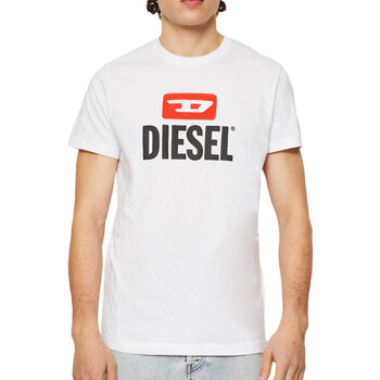 Textil Homem T-Shirt mangas curtas Diesel  Branco