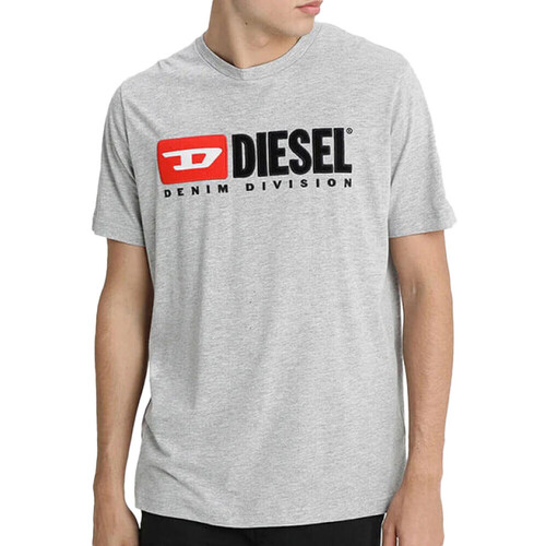 Textil Homem T-shirts e Pólos Diesel  Cinza