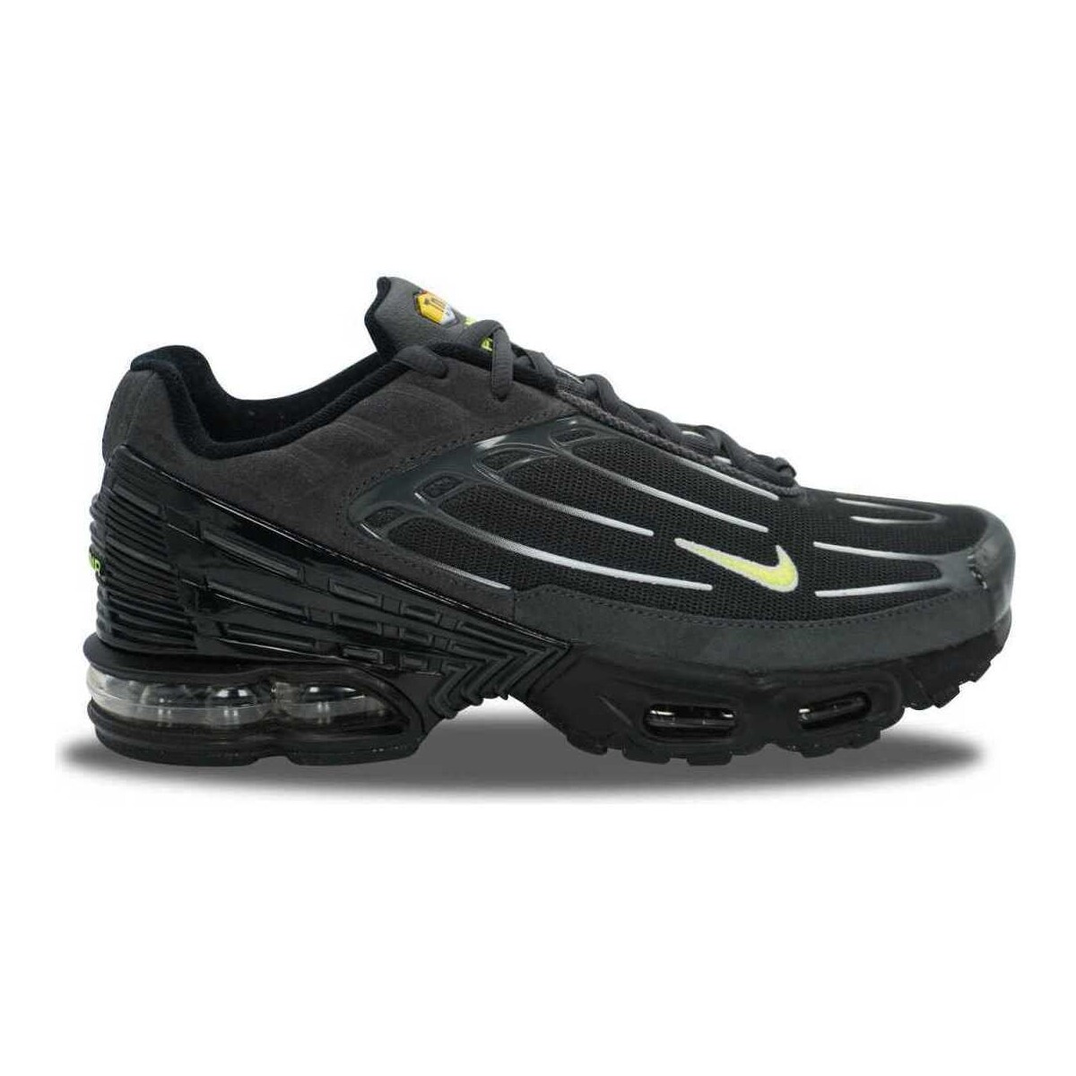 Sapatos Homem Sapatilhas shoe Nike Air Max Plus III Black Volt Preto
