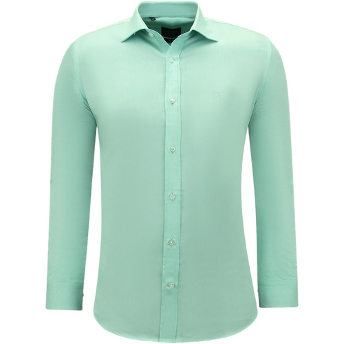 Textil Homem Camisas mangas comprida Gentile Bellini 144787219 Verde