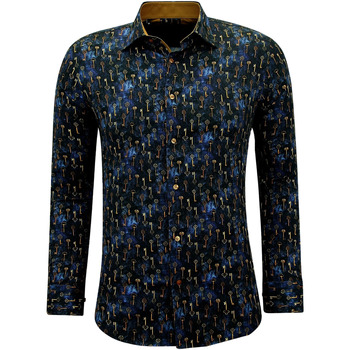 Textil Homem Camisas mangas comprida Gentile Bellini 147810981 Azul