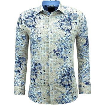Textil Homem Camisas mangas comprida Gentile Bellini 147811057 Azul