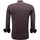 Textil Homem Camisas mangas comprida Gentile Bellini 147811880 Vermelho