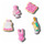Acessórios Acessórios para calçado Crocs Aqua Bachelorette Vibes 5 Pack Rosa / Multicolor