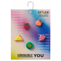 Acessórios Acessórios para calçado Heart Crocs Sparkle Glitter Fruits 5 Pack Multicolor