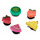 Acessórios Acessórios para calçado Crocs Sparkle Glitter Fruits 5 Pack Multicolor
