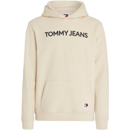 Textil Homem Sweats Tommy Jeans DM0DM18413 Preto