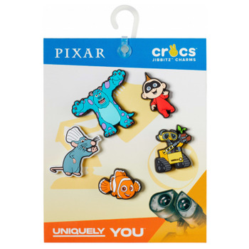 Acessórios Criança Decoração De Parede Crocs Jibbitz Disneys Pixar 5 pack Multicolor