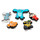 Acessórios Criança Crocs™ Classic Neo Puff Boot Kids Jibbitz Disneys Pixar 5 pack Multicolor