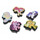 Acessórios Criança Босоножки для девочки w5 crocs logo Jibbitz My Little Pony 5 pack Multicolor