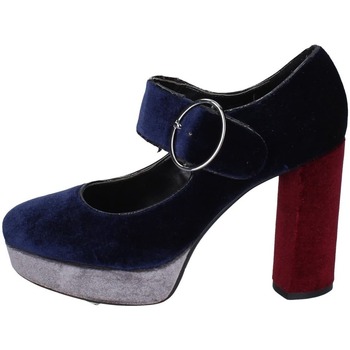 Sapatos Mulher Escarpim Luciano Barachini EY286 Azul