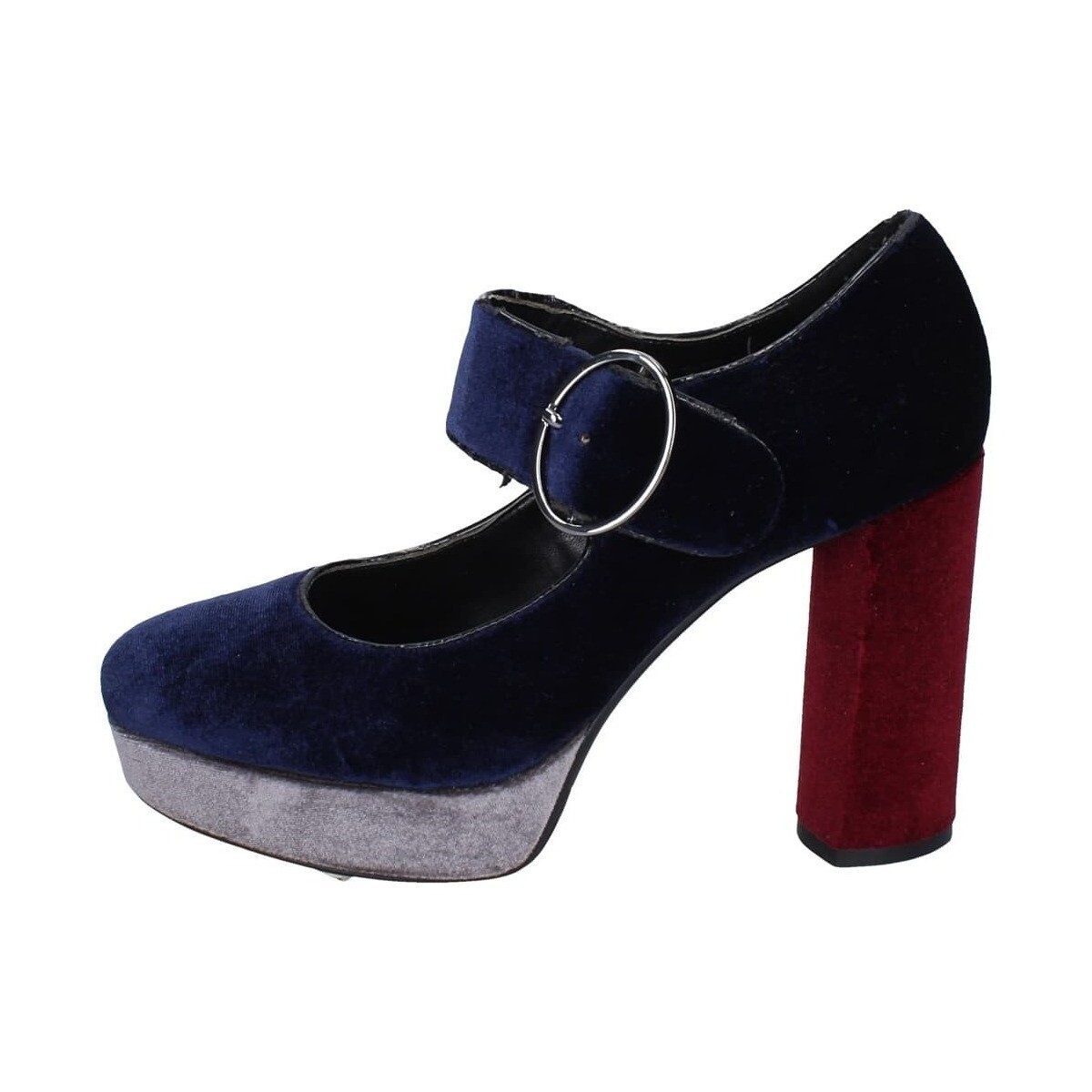 Sapatos Mulher Escarpim Luciano Barachini EY286 Azul