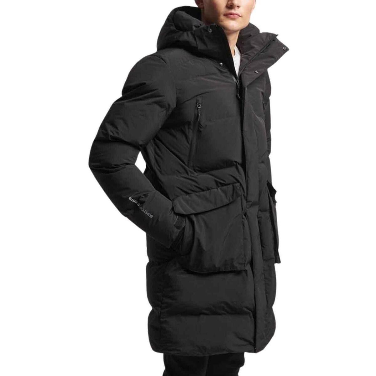 Textil Homem Casacos Superdry  Preto